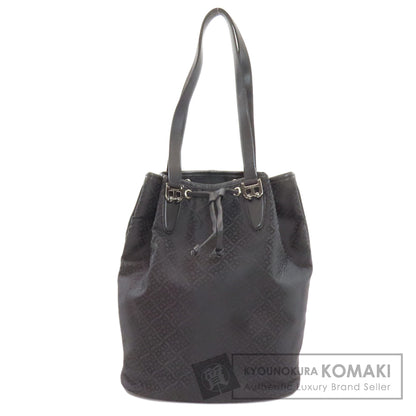 BALLY B logo Tote Bag Canvas LeatherLadies [Used]