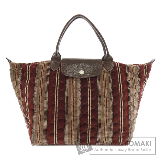 Longchamp Le Pliage quilting Tote Bag Suede Ladies [Used]