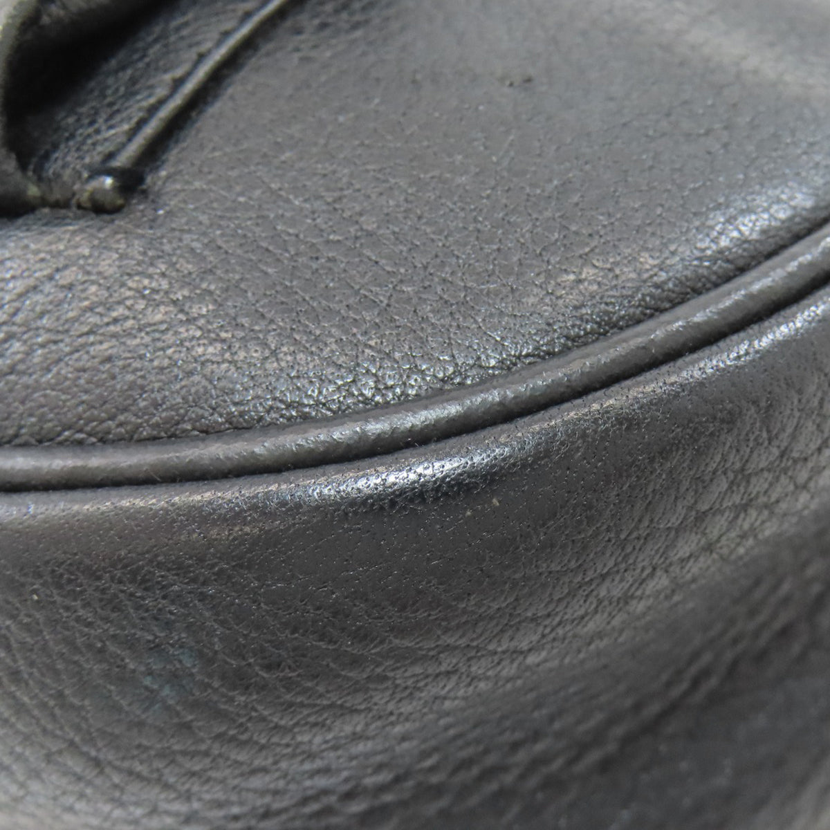 Longchamp logo Shoulder Bag Leather Ladies [Used]