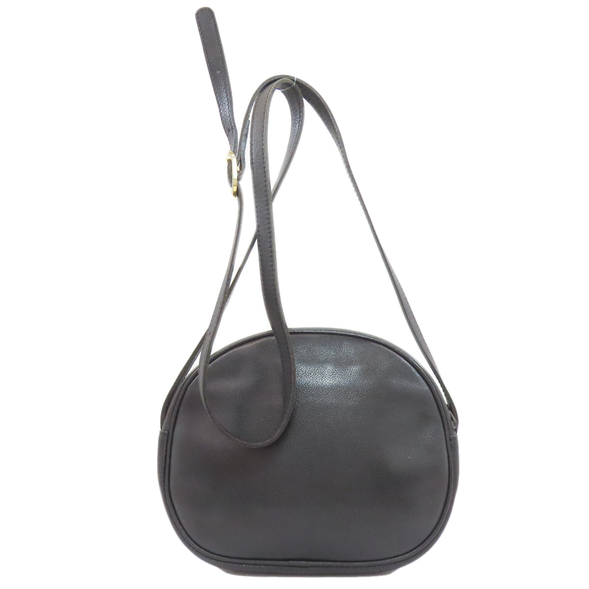 Longchamp logo Shoulder Bag Leather Ladies [Used]
