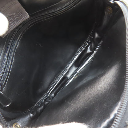 Longchamp logo Shoulder Bag Leather Ladies [Used]