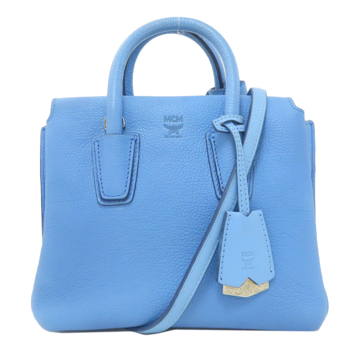 MCM 2WAY Handbag Leather Ladies [Used]