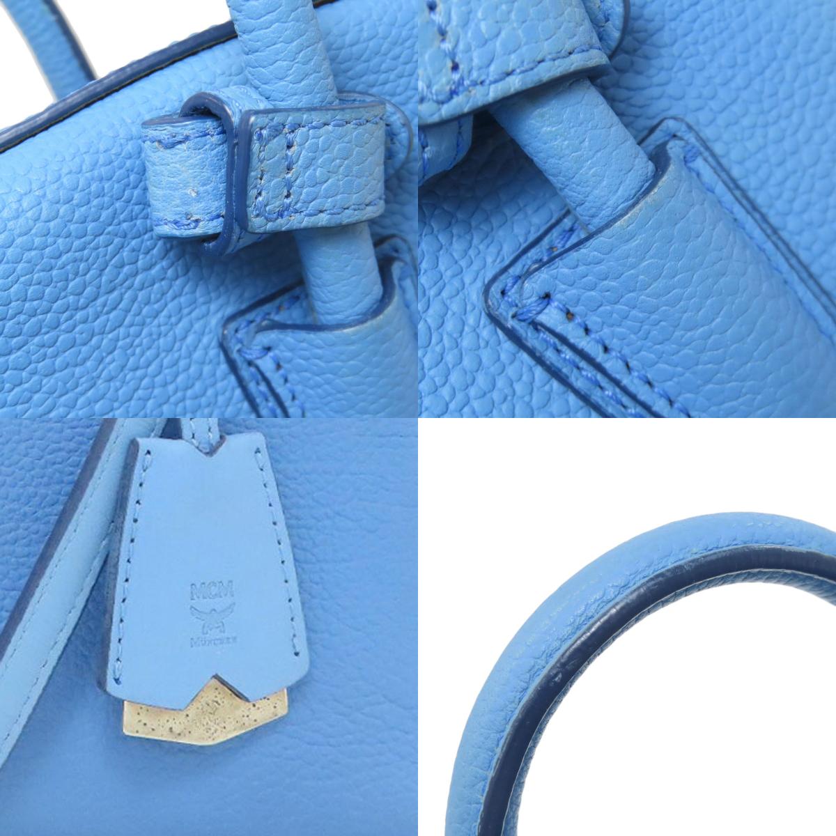 MCM 2WAY Handbag Leather Ladies [Used]