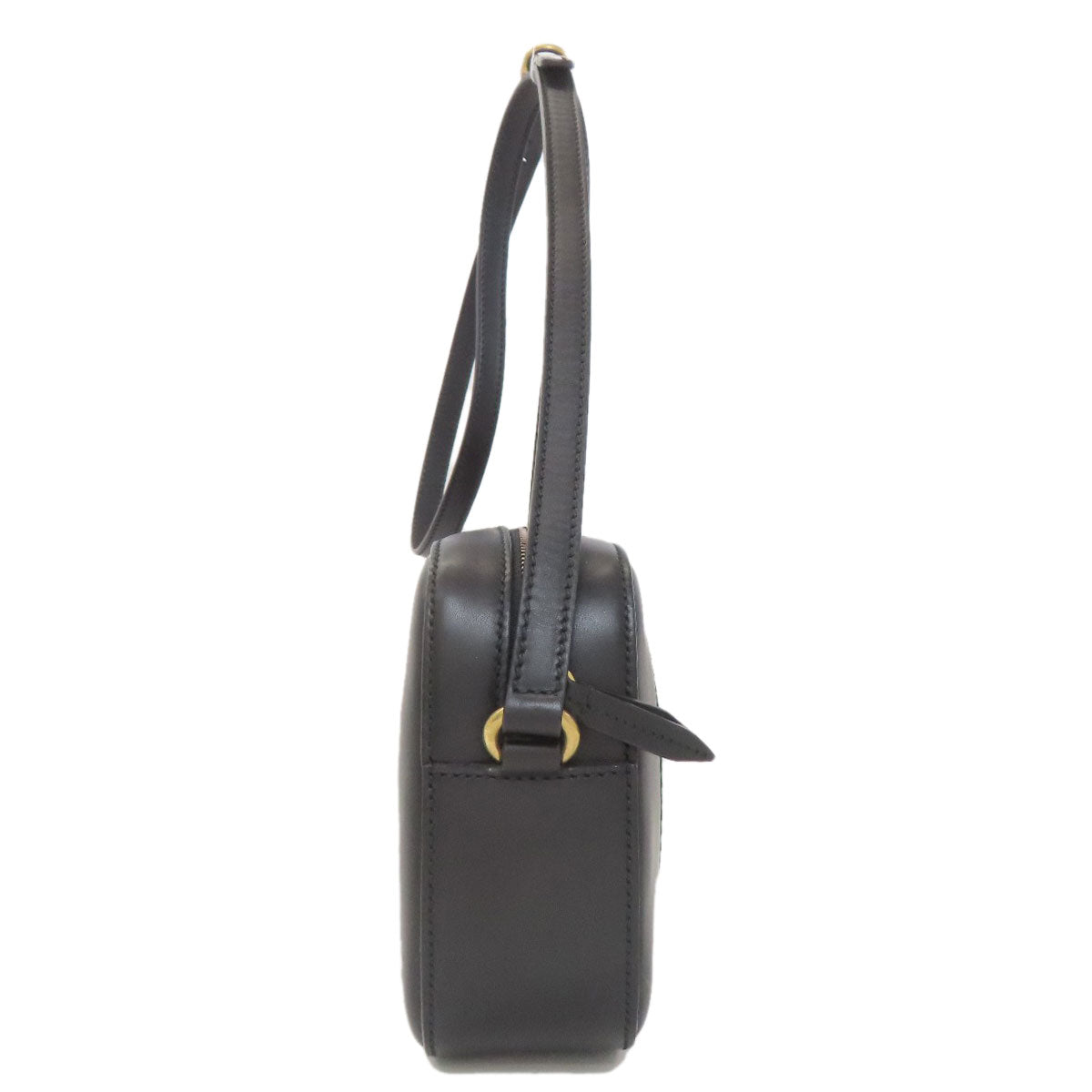 GUCCI 412008 Webbing line Shoulder Bag Canvas Ladies [Used]