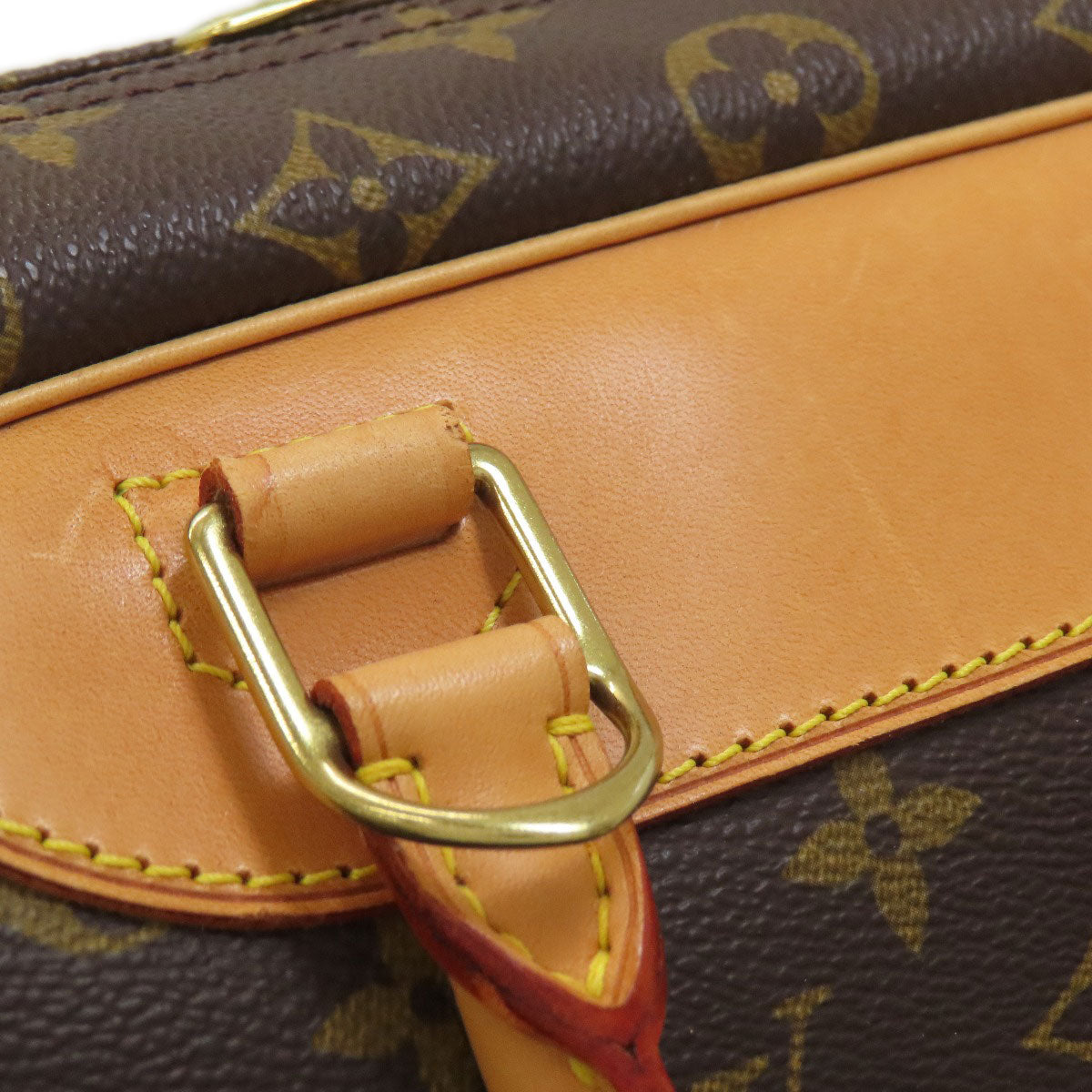 LOUIS VUITTON M47270 Deauville Handbag Monogram canvas Ladies [Used]
