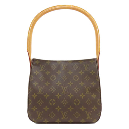 ルイヴィトン M51146 ルーピングMM ショルダーバッグ モノグラムキャンバス レディース 【中古】【LOUIS VUITTON】