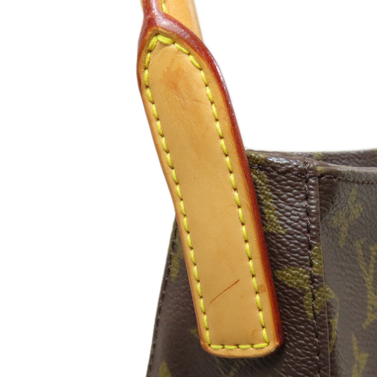 ルイヴィトン M51146 ルーピングMM ショルダーバッグ モノグラムキャンバス レディース 【中古】【LOUIS VUITTON】