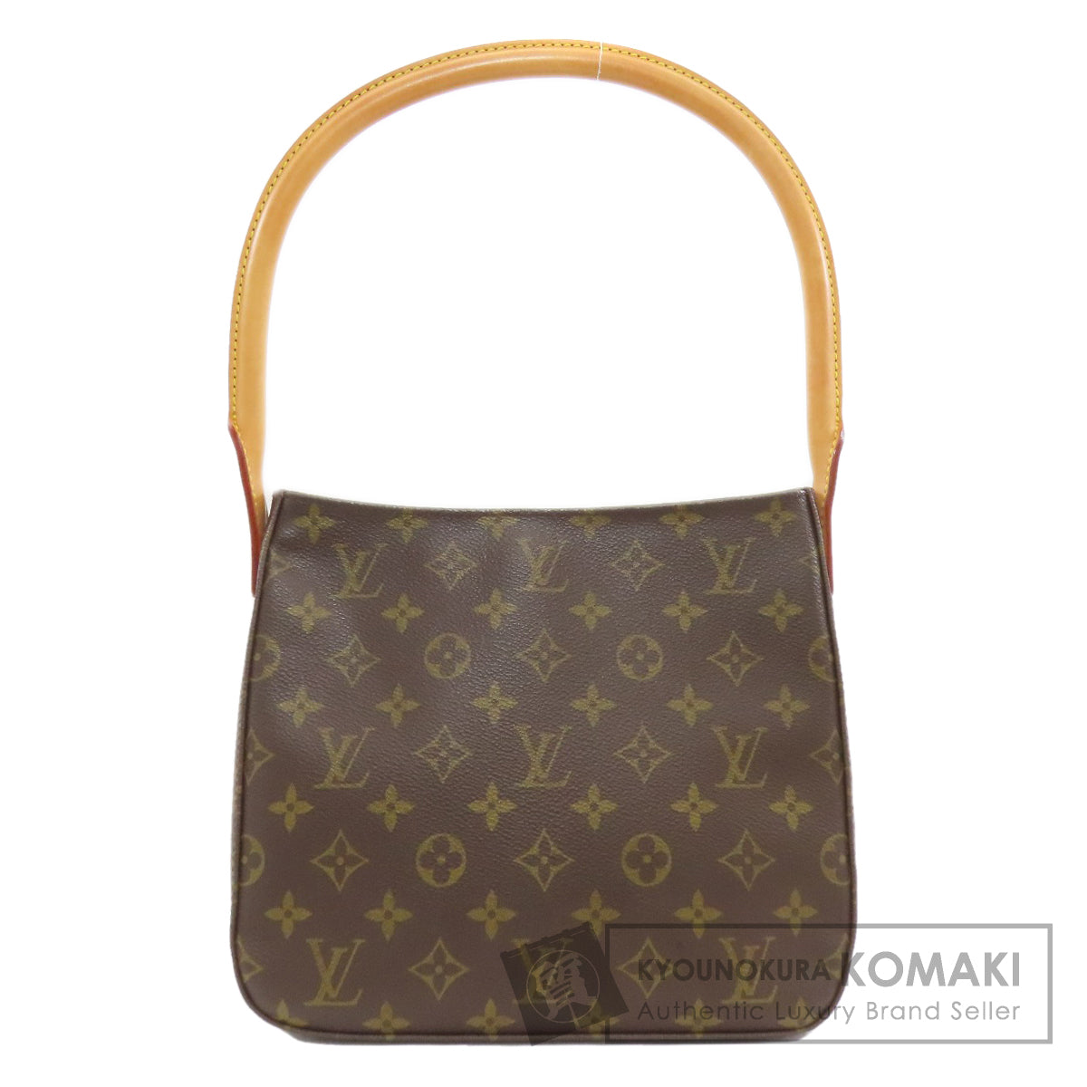 ルイヴィトン M51146 ルーピングMM ショルダーバッグ モノグラムキャンバス レディース 【中古】【LOUIS VUITTON】