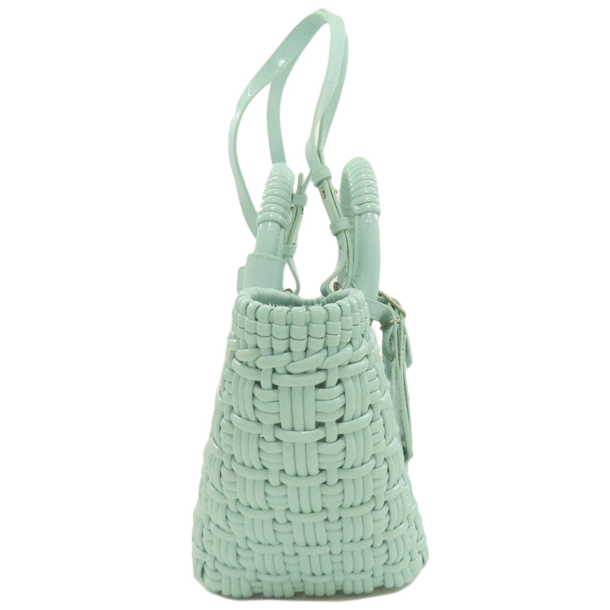 バレンシアガ 671342 ビストロXS 2WAY ハンドバッグ エナメル レディース 【中古】【BALENCIAGA】