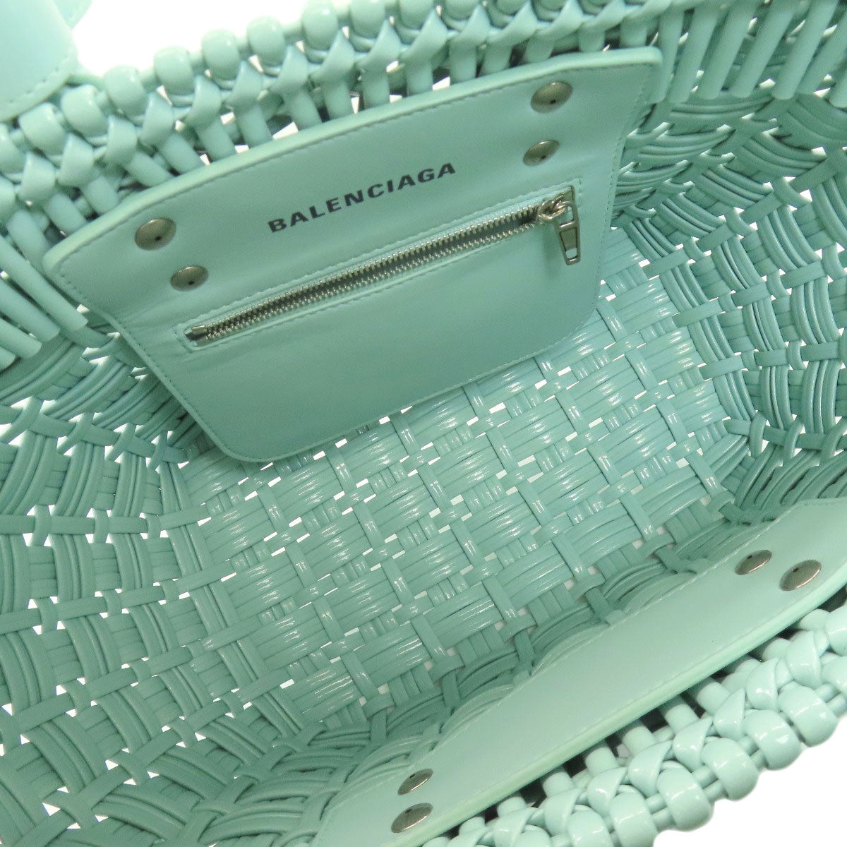 バレンシアガ 671342 ビストロXS 2WAY ハンドバッグ エナメル レディース 【中古】【BALENCIAGA】