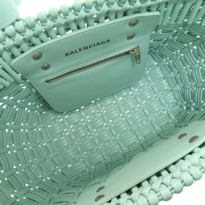 バレンシアガ 671342 ビストロXS 2WAY ハンドバッグ エナメル レディース 【中古】【BALENCIAGA】