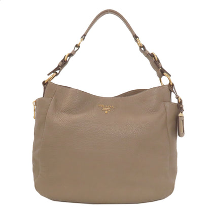プラダ ワンショルダー トートバッグ カーフ レディース 【中古】【PRADA】