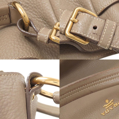 プラダ ワンショルダー トートバッグ カーフ レディース 【中古】【PRADA】