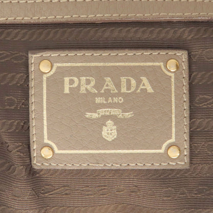 プラダ ワンショルダー トートバッグ カーフ レディース 【中古】【PRADA】