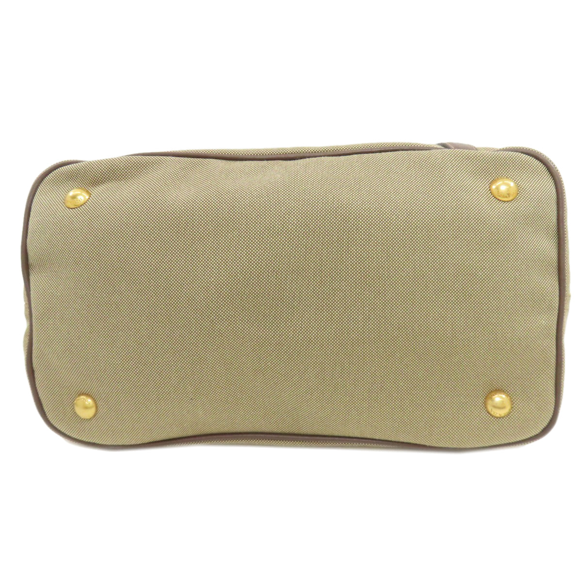 プラダ ロゴ金具 2WAY ハンドバッグ キャンバス レディース 【中古】【PRADA】