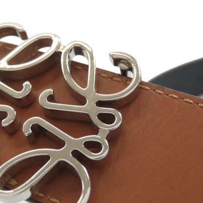 LOEWE anagram belt Leather mens [Used]