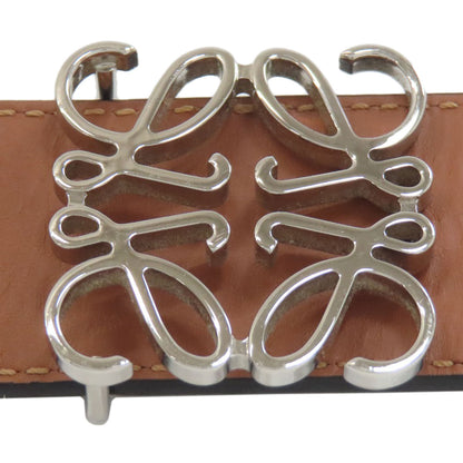 LOEWE anagram belt Leather mens [Used]