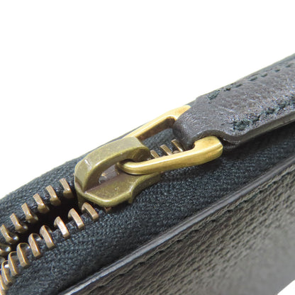 GUCCI 428736 Double G zip around wallet Long wallet (with coin pocket) Leather Ladies [Used]