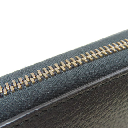 GUCCI 428736 Double G zip around wallet Long wallet (with coin pocket) Leather Ladies [Used]