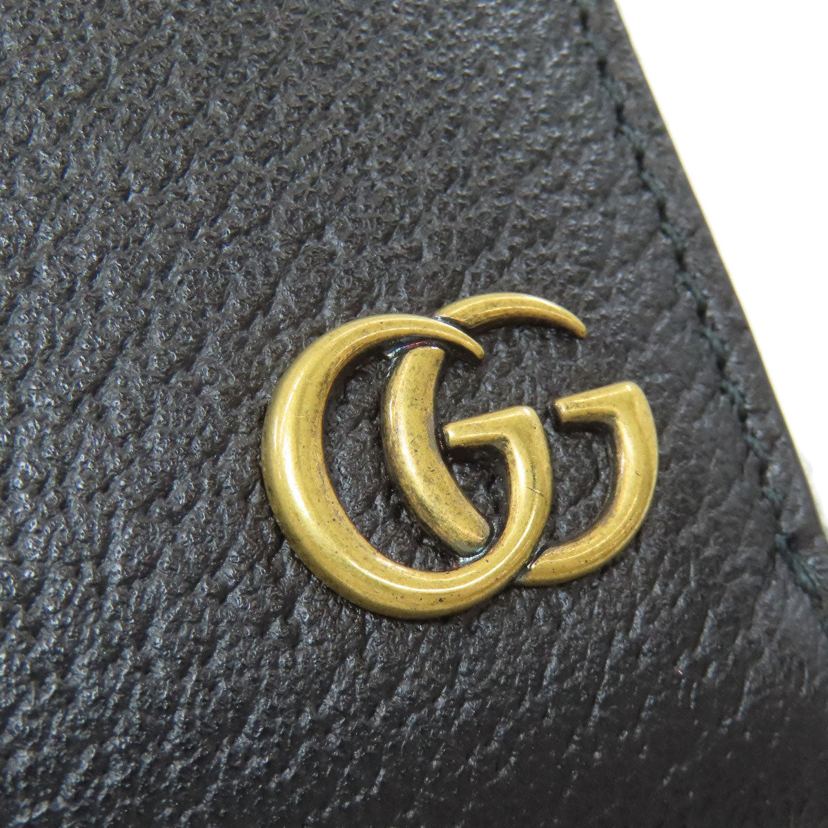 GUCCI 428736 Double G zip around wallet Long wallet (with coin pocket) Leather Ladies [Used]