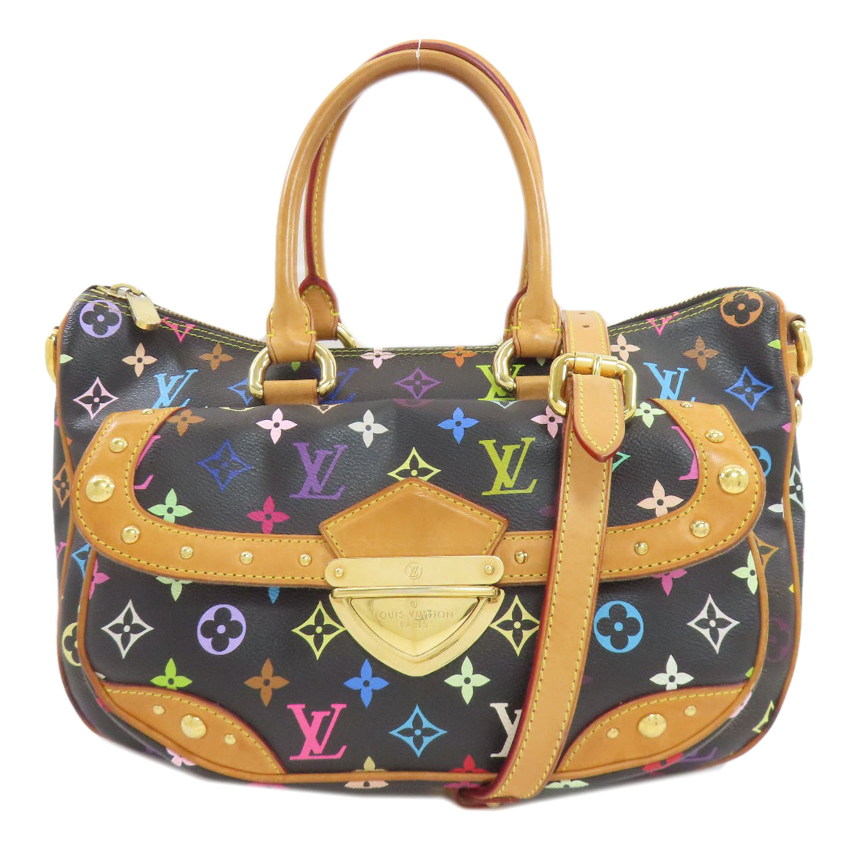 ルイヴィトン M40215 リタ ハンドバッグ モノグラムマルチカラーキャンバス レディース 【中古】【LOUIS VUITTON】