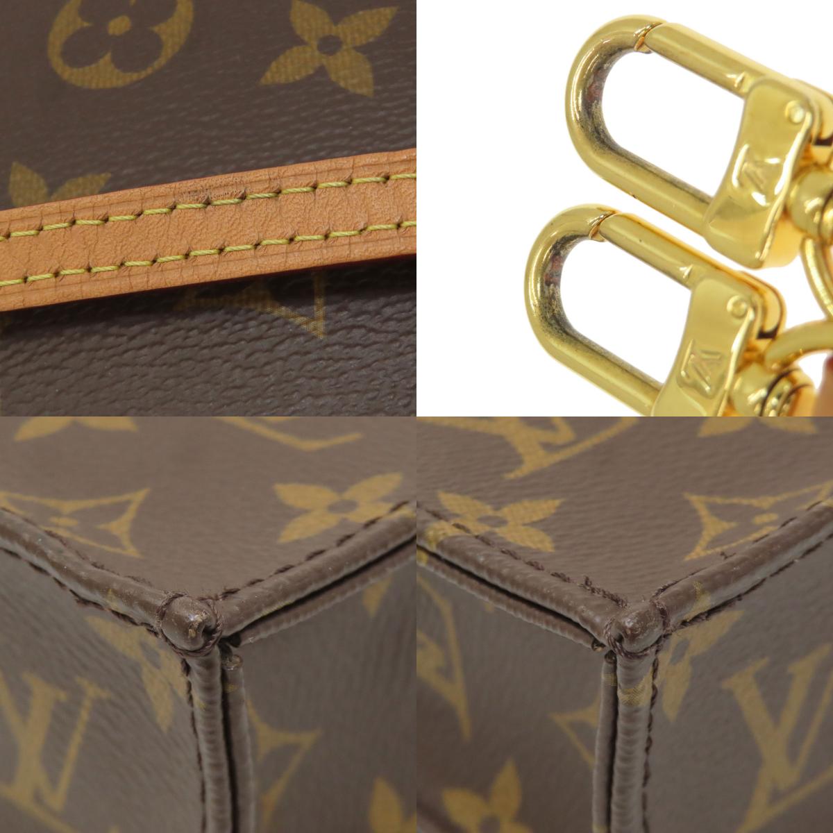 LOUIS VUITTON M69442 Petit Sac Plat Handbag Monogram canvas Ladies [Used]