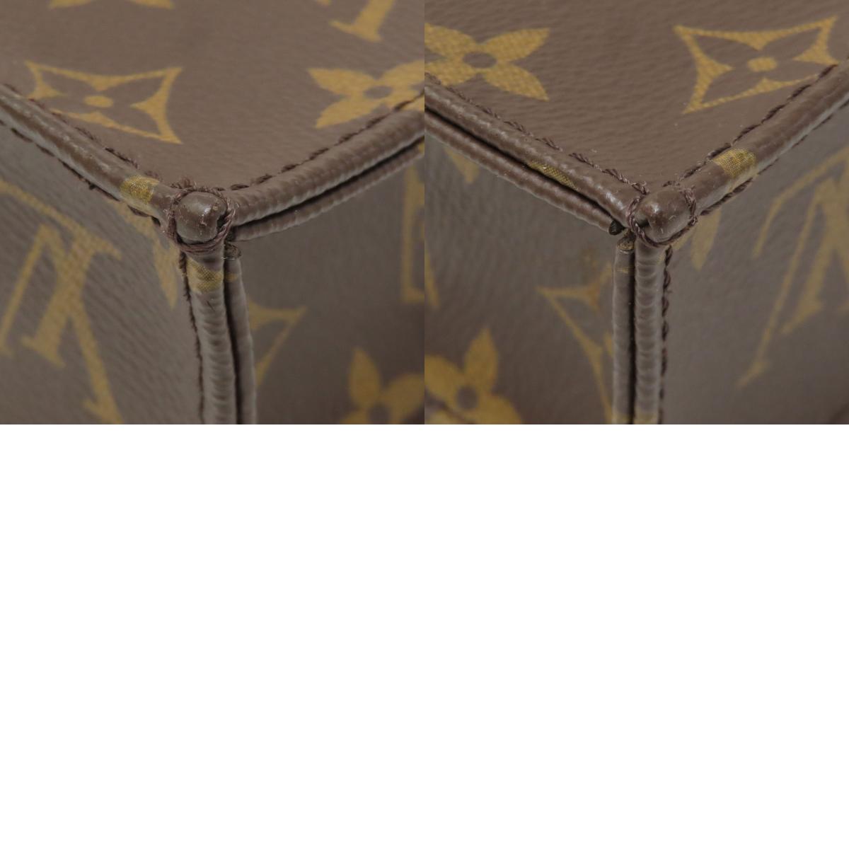 LOUIS VUITTON M69442 Petit Sac Plat Handbag Monogram canvas Ladies [Used]