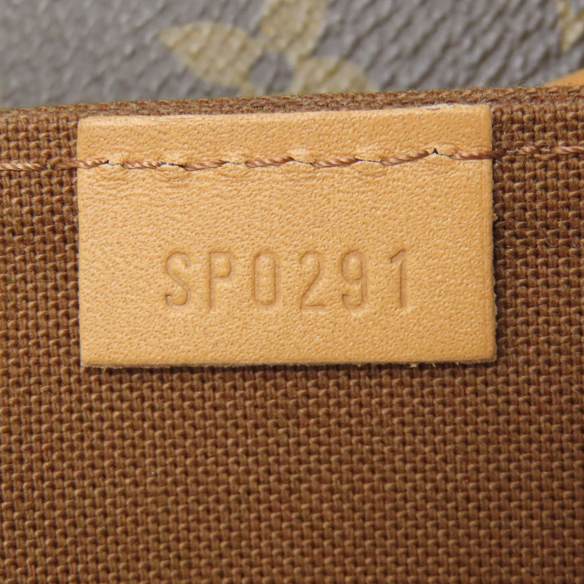 LOUIS VUITTON M69442 Petit Sac Plat Handbag Monogram canvas Ladies [Used]