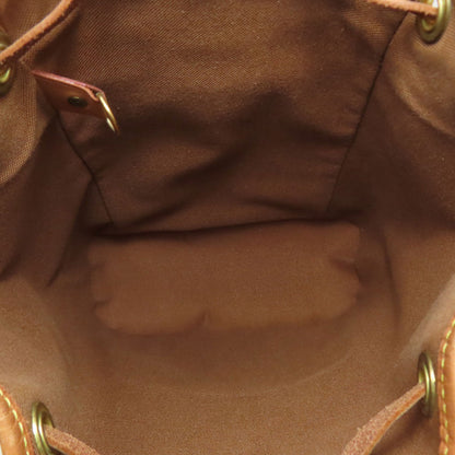 ルイヴィトン M51137 ミニモンスリ リュック・デイパック モノグラムキャンバス レディース 【中古】【LOUIS VUITTON】