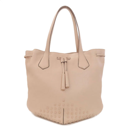 TODS Drawstring bag Tote Bag Leather Ladies [Used]