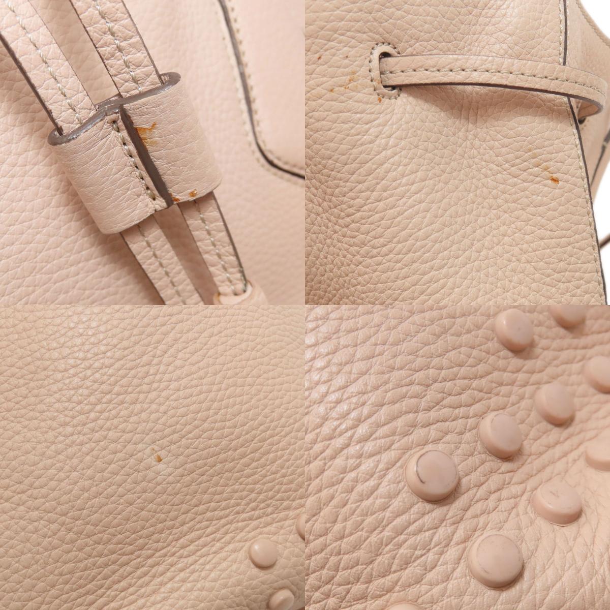 TODS Drawstring bag Tote Bag Leather Ladies [Used]