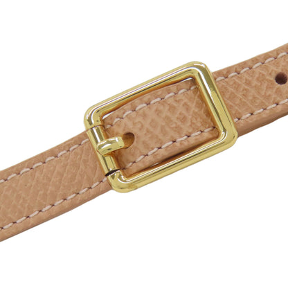 ロンシャン ロゴ ショルダーバッグ レザー レディース 【中古】【Longchamp】
