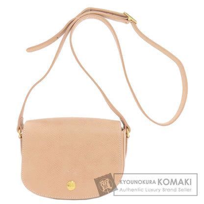 ロンシャン ロゴ ショルダーバッグ レザー レディース 【中古】【Longchamp】