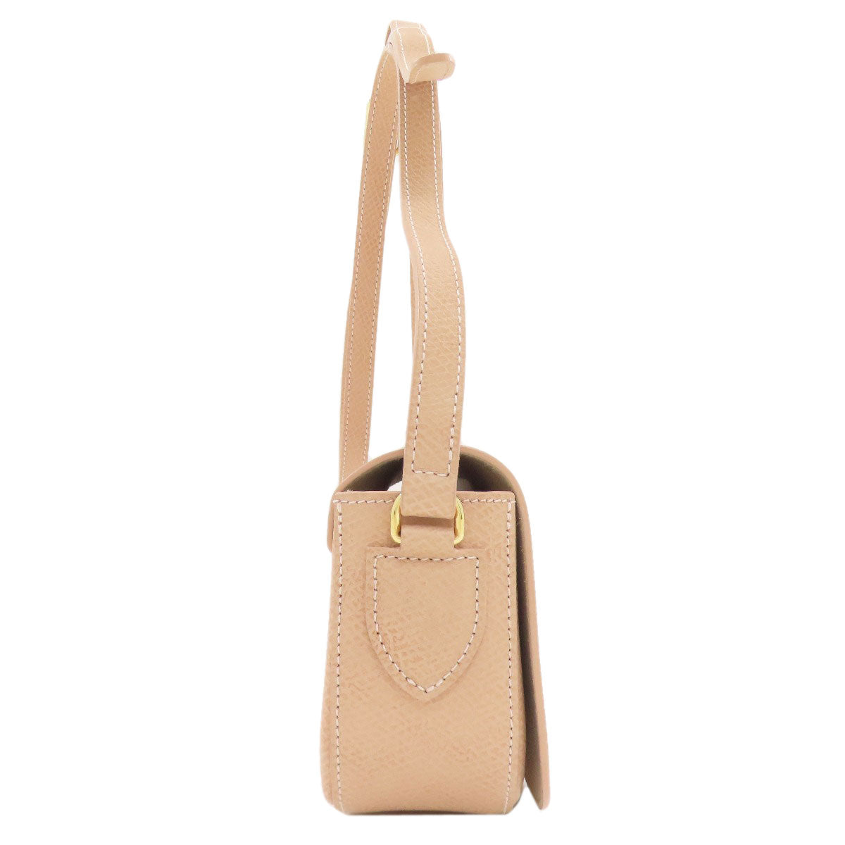 ロンシャン ロゴ ショルダーバッグ レザー レディース 【中古】【Longchamp】