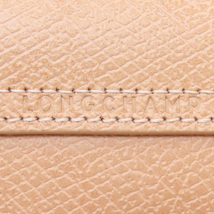 ロンシャン ロゴ ショルダーバッグ レザー レディース 【中古】【Longchamp】