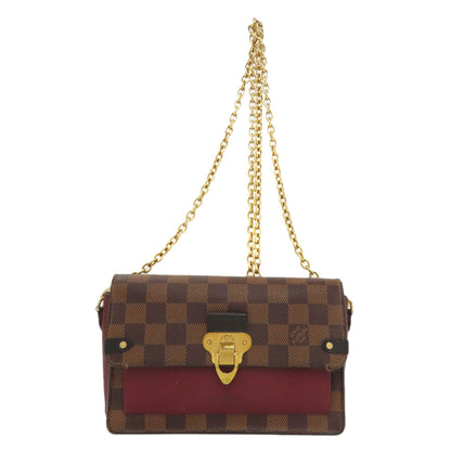 LOUIS VUITTON N60222 Portefeiulle Vavin Chain Long wallet (with coin pocket) Damier canvas Ladies [Used]