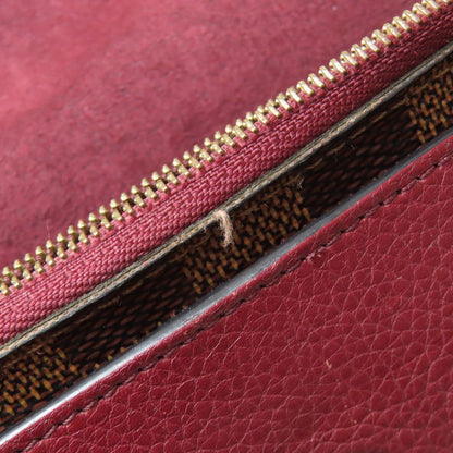 LOUIS VUITTON N60222 Portefeiulle Vavin Chain Long wallet (with coin pocket) Damier canvas Ladies [Used]