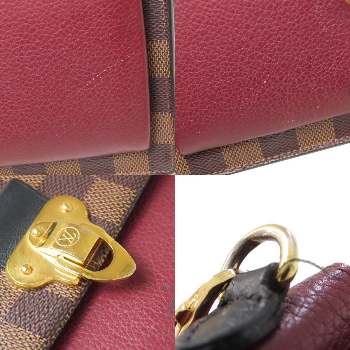 LOUIS VUITTON N60222 Portefeiulle Vavin Chain Long wallet (with coin pocket) Damier canvas Ladies [Used]