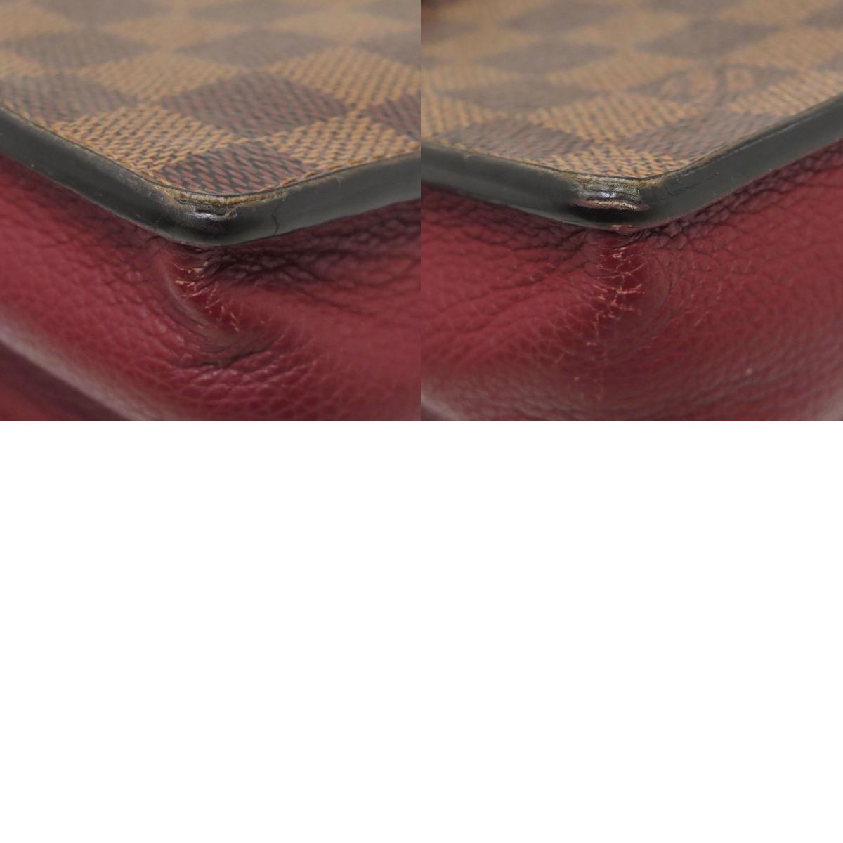 LOUIS VUITTON N60222 Portefeiulle Vavin Chain Long wallet (with coin pocket) Damier canvas Ladies [Used]
