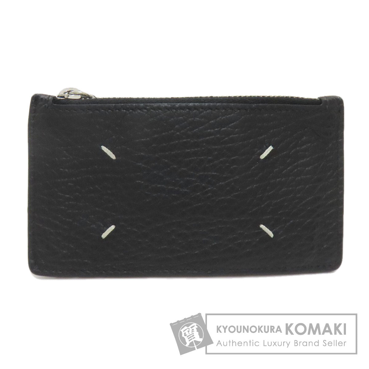 MaisonMargiela Fragment case coin purse Leather Ladies [Used]