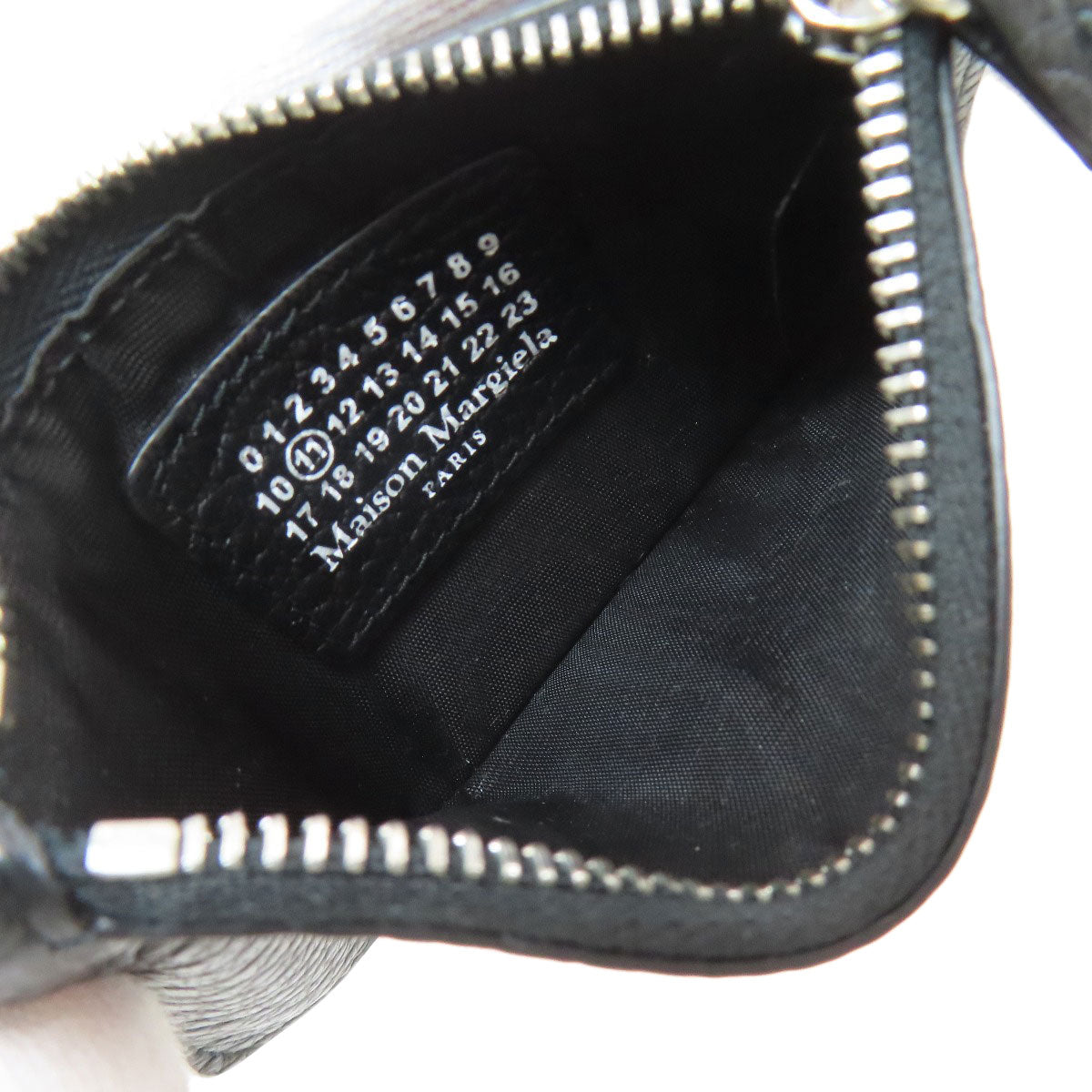 MaisonMargiela Fragment case coin purse Leather Ladies [Used]