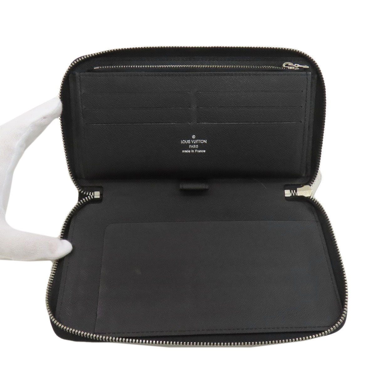 LOUIS VUITTON Zippy Organizer Long wallet (with coin pocket) Epi Leather mens [Used]