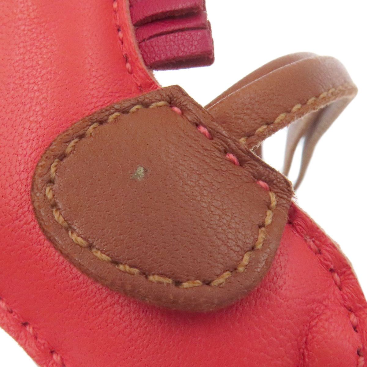 HERMES Rodeo Charm PM key ring Anyo Miro Ladies [Used]