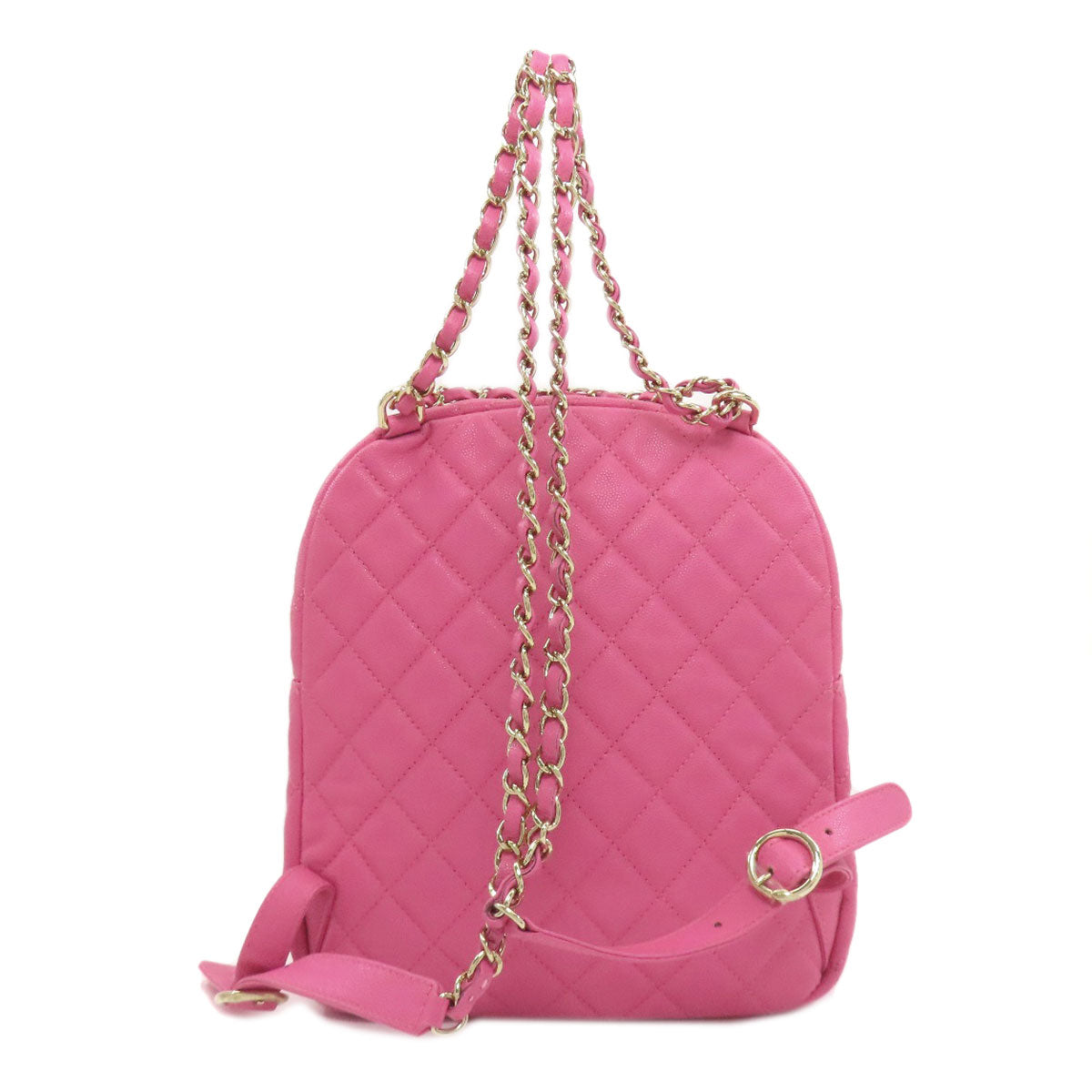 CHANEL COCO Mark Matelasse GoldHardware Backpack Â· Daypack Grained Calfskin Skin Ladies [Used]