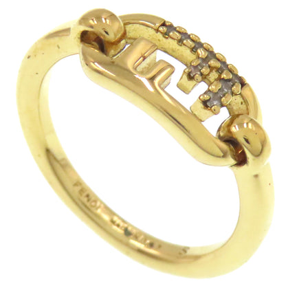 FENDI Olock Ring Metal Ladies [Used]