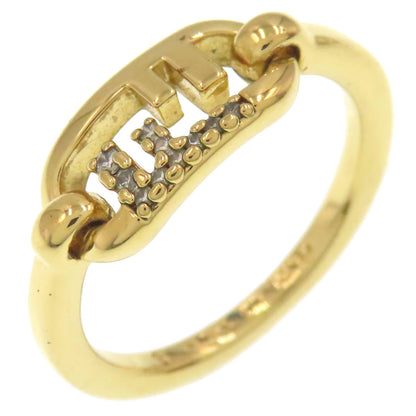 FENDI Olock Ring Metal Ladies [Used]