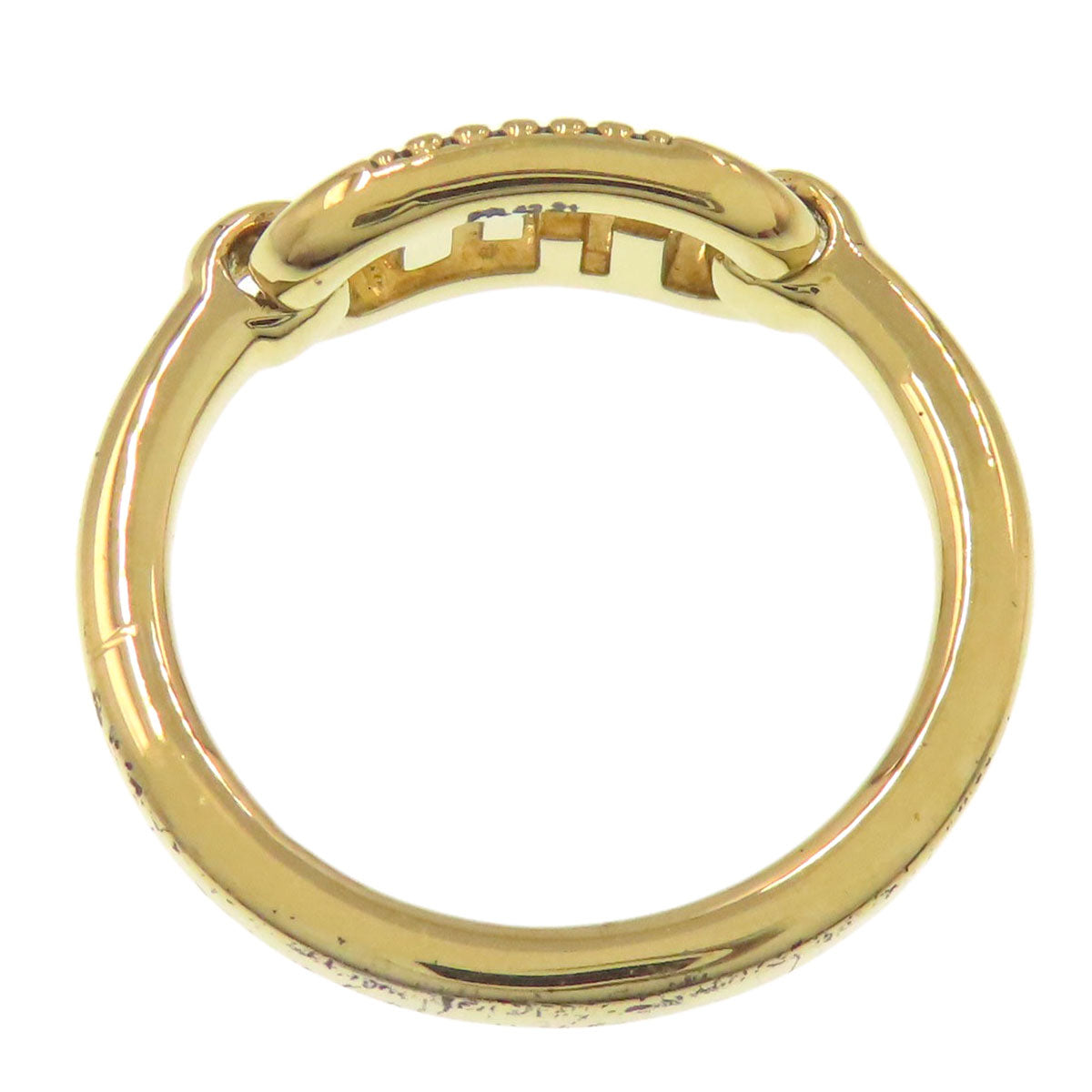 FENDI Olock Ring Metal Ladies [Used]