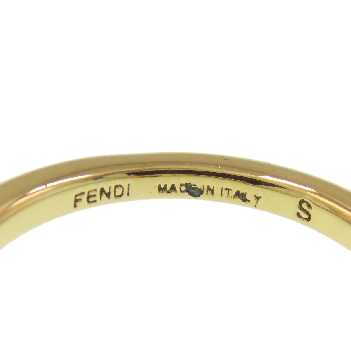 FENDI Olock Ring Metal Ladies [Used]