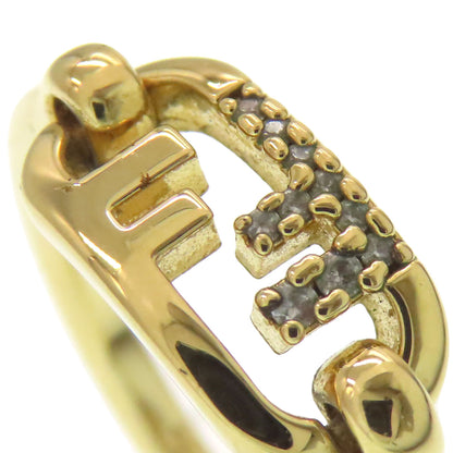 FENDI Olock Ring Metal Ladies [Used]