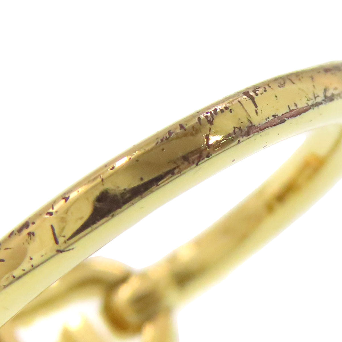 FENDI Olock Ring Metal Ladies [Used]